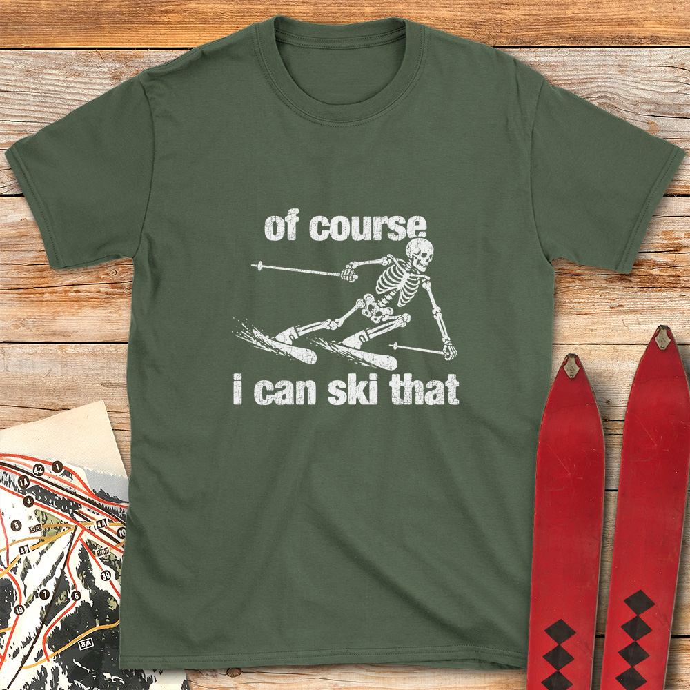 Of Course Ski Skeleton