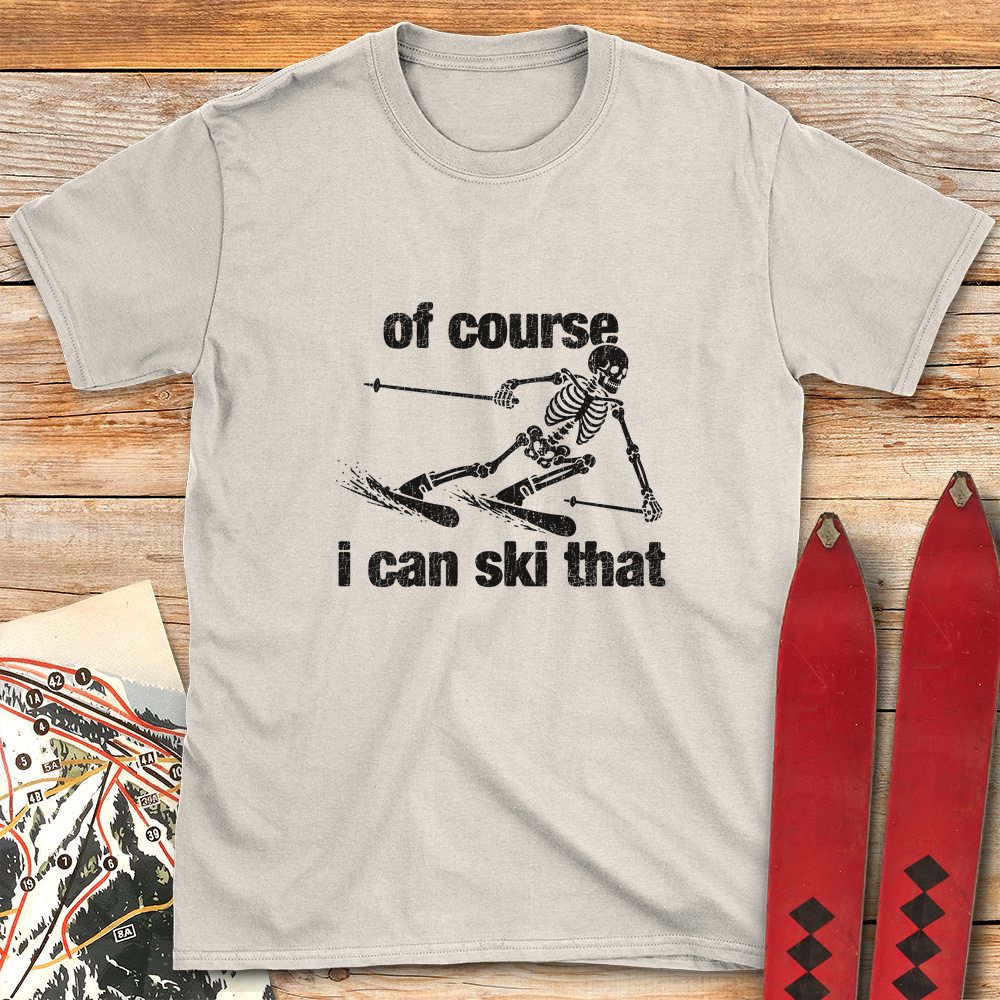 Of Course Ski Skeleton