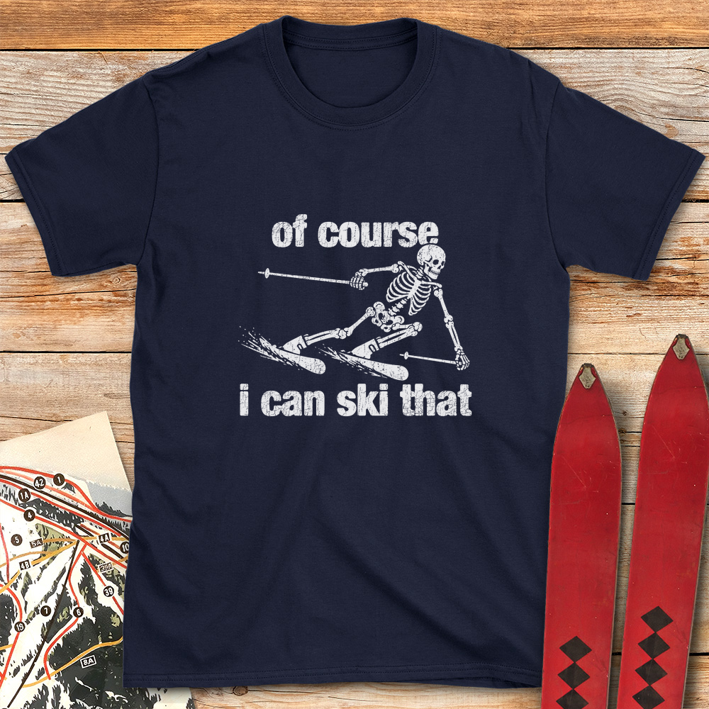Of Course Ski Skeleton