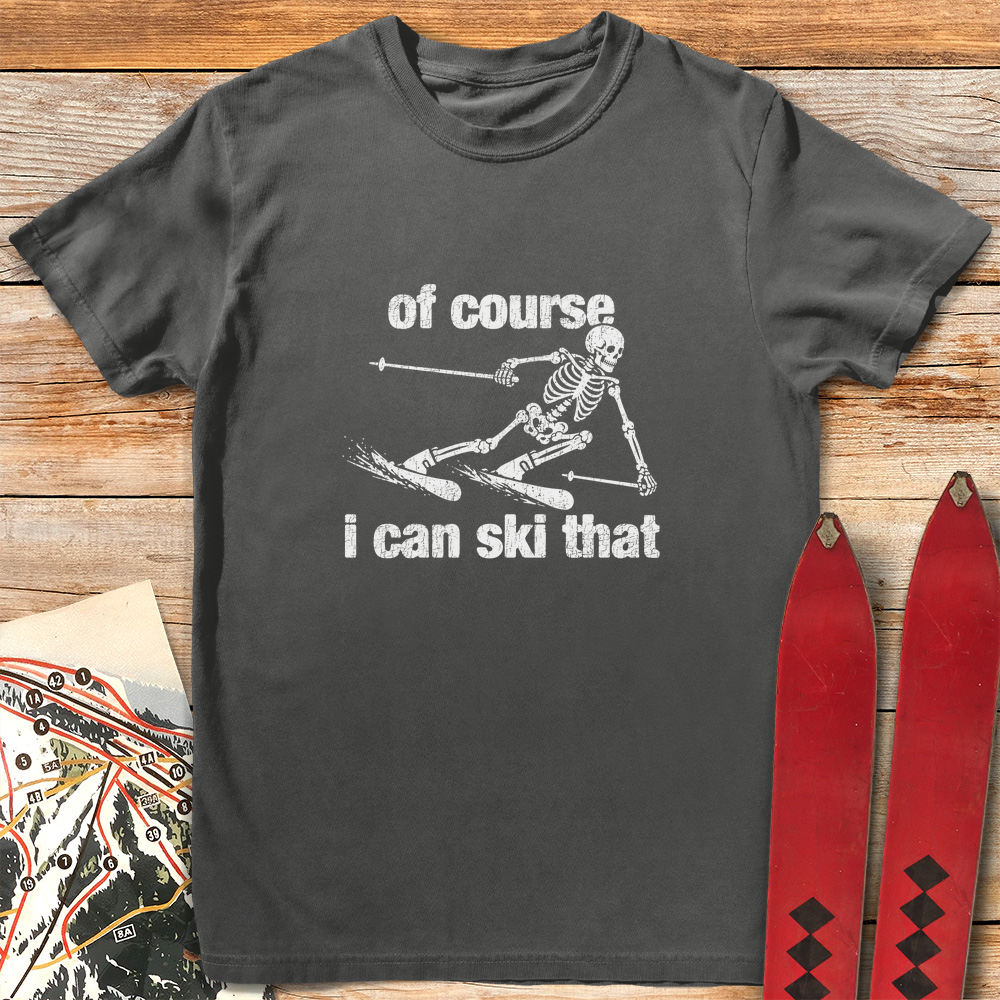 Of Course Ski Skeleton