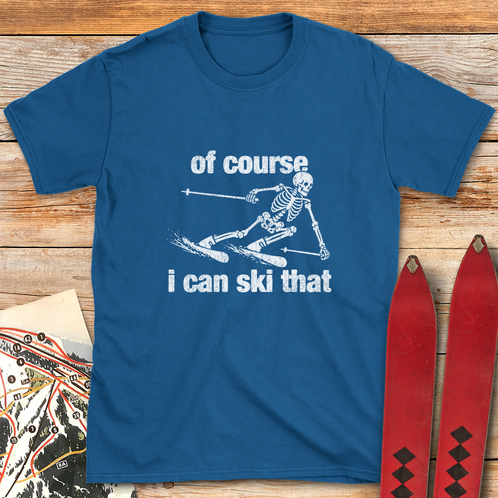 Of Course Ski Skeleton