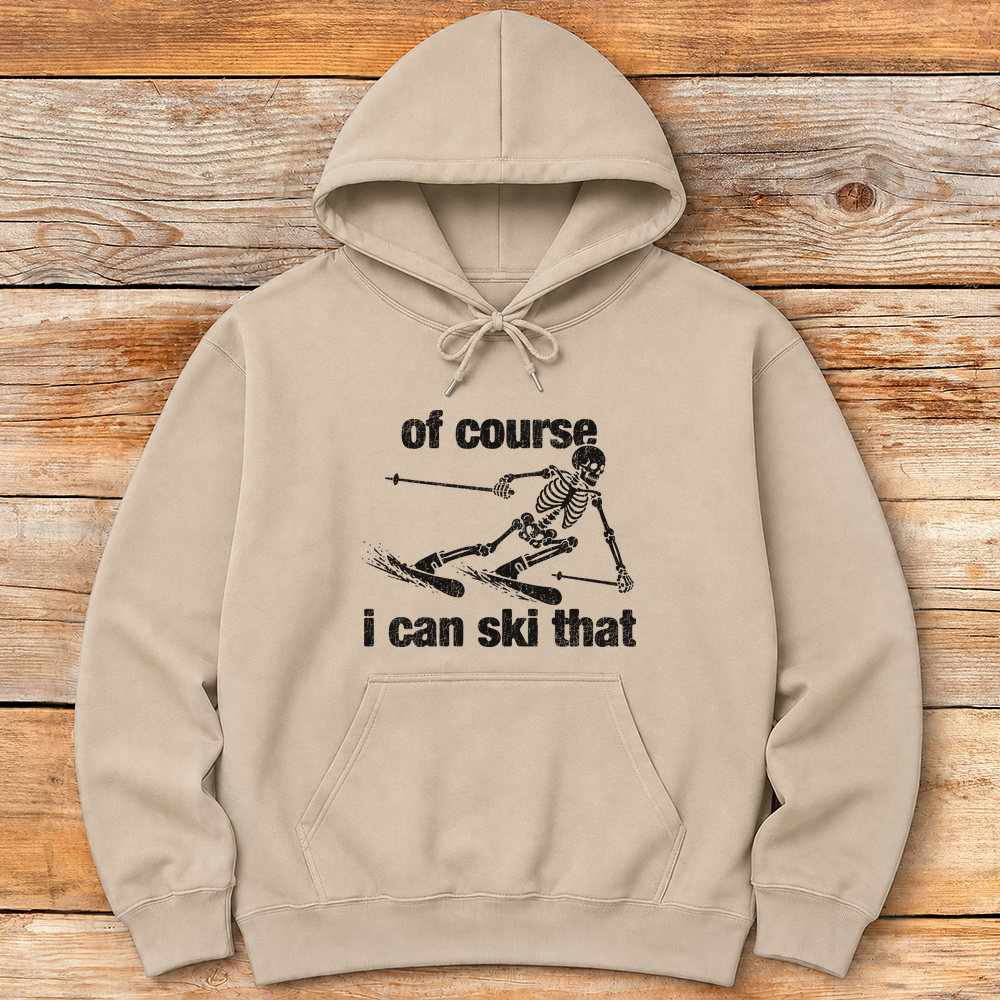 Of Course Ski Skeleton