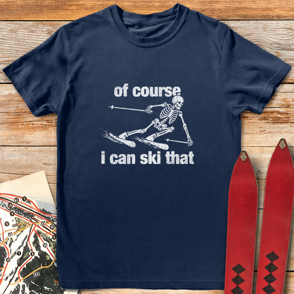 Of Course Ski Skeleton