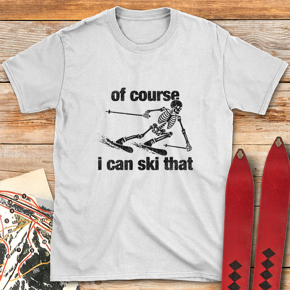 Of Course Ski Skeleton