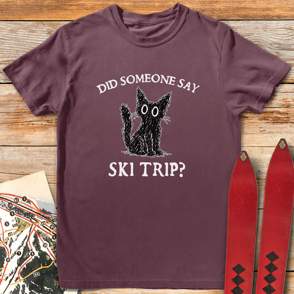 Ski Trip Cat