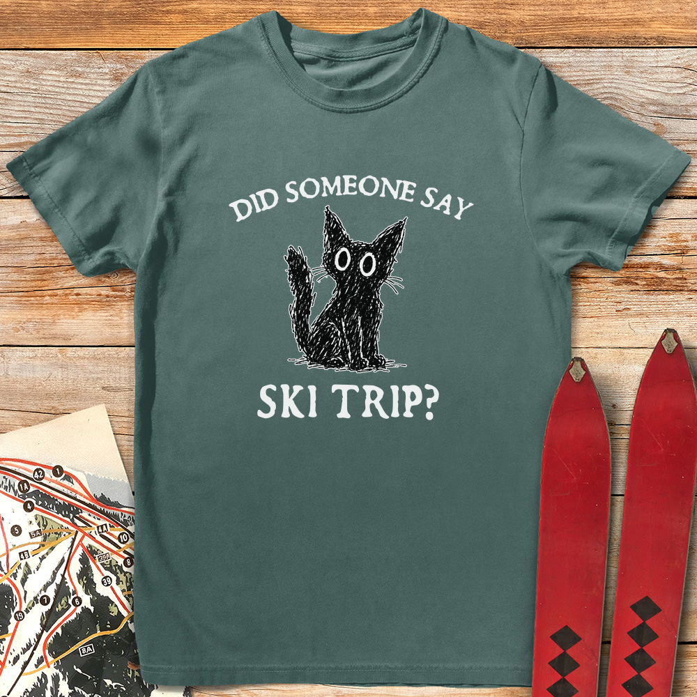 Ski Trip Cat