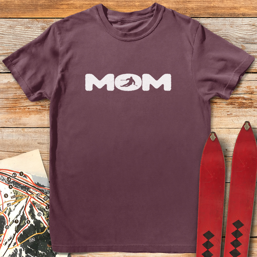 Ski Mom Silhouette