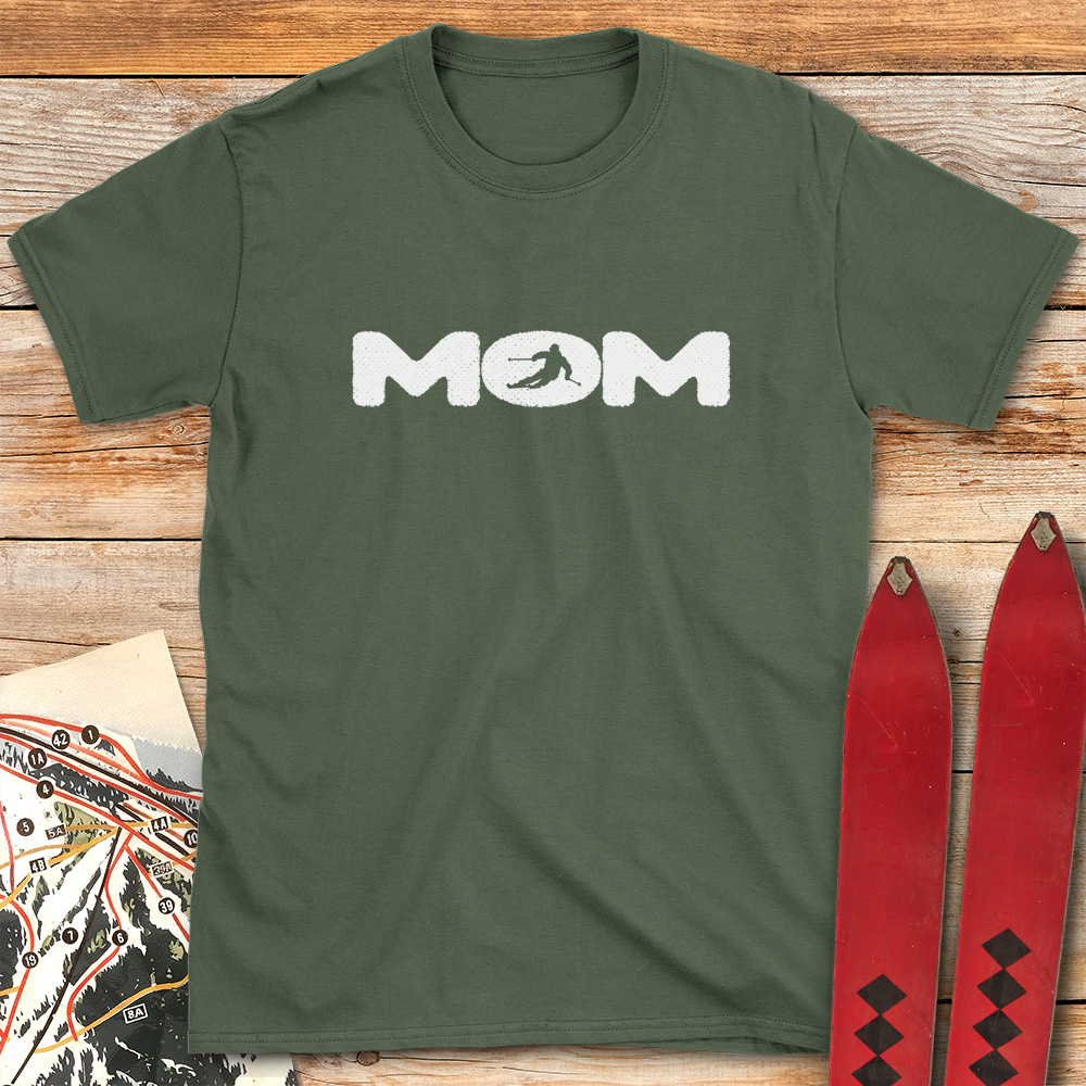 Ski Mom Silhouette