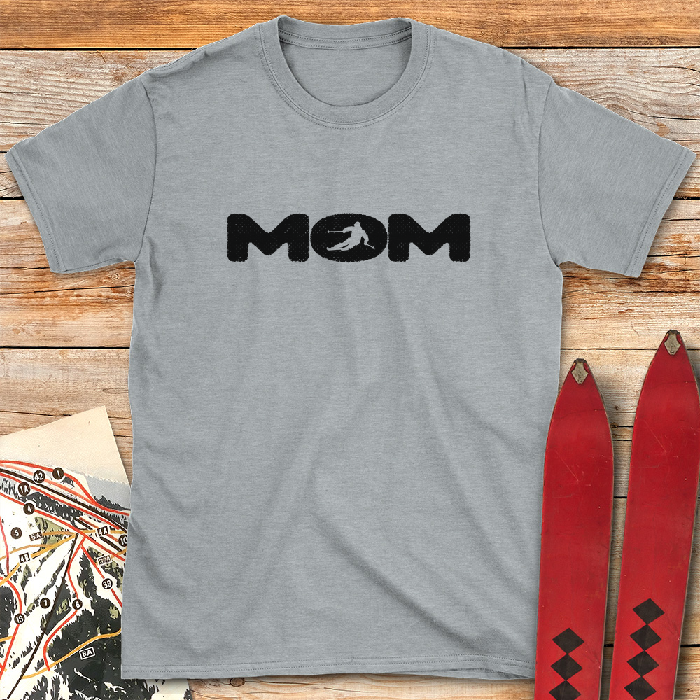 Ski Mom Silhouette