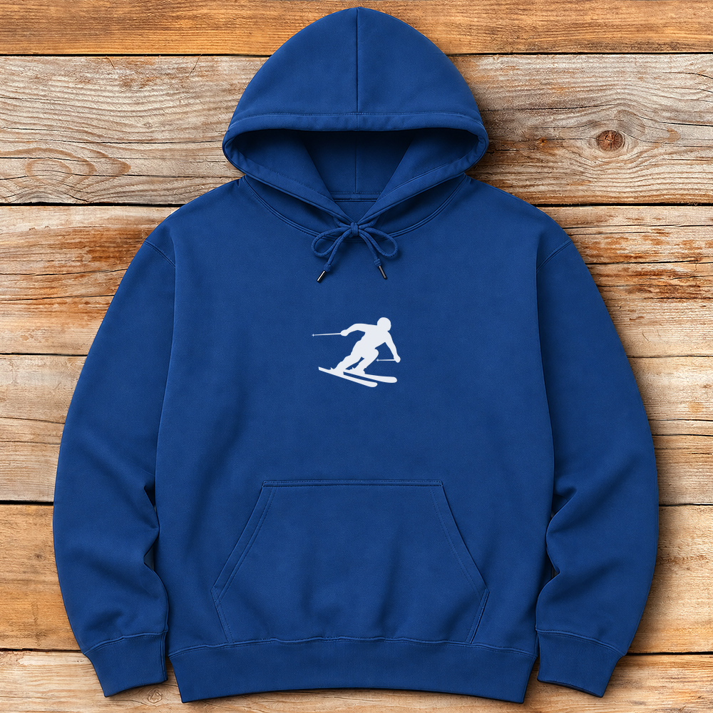 Minimal Skier Silhouette