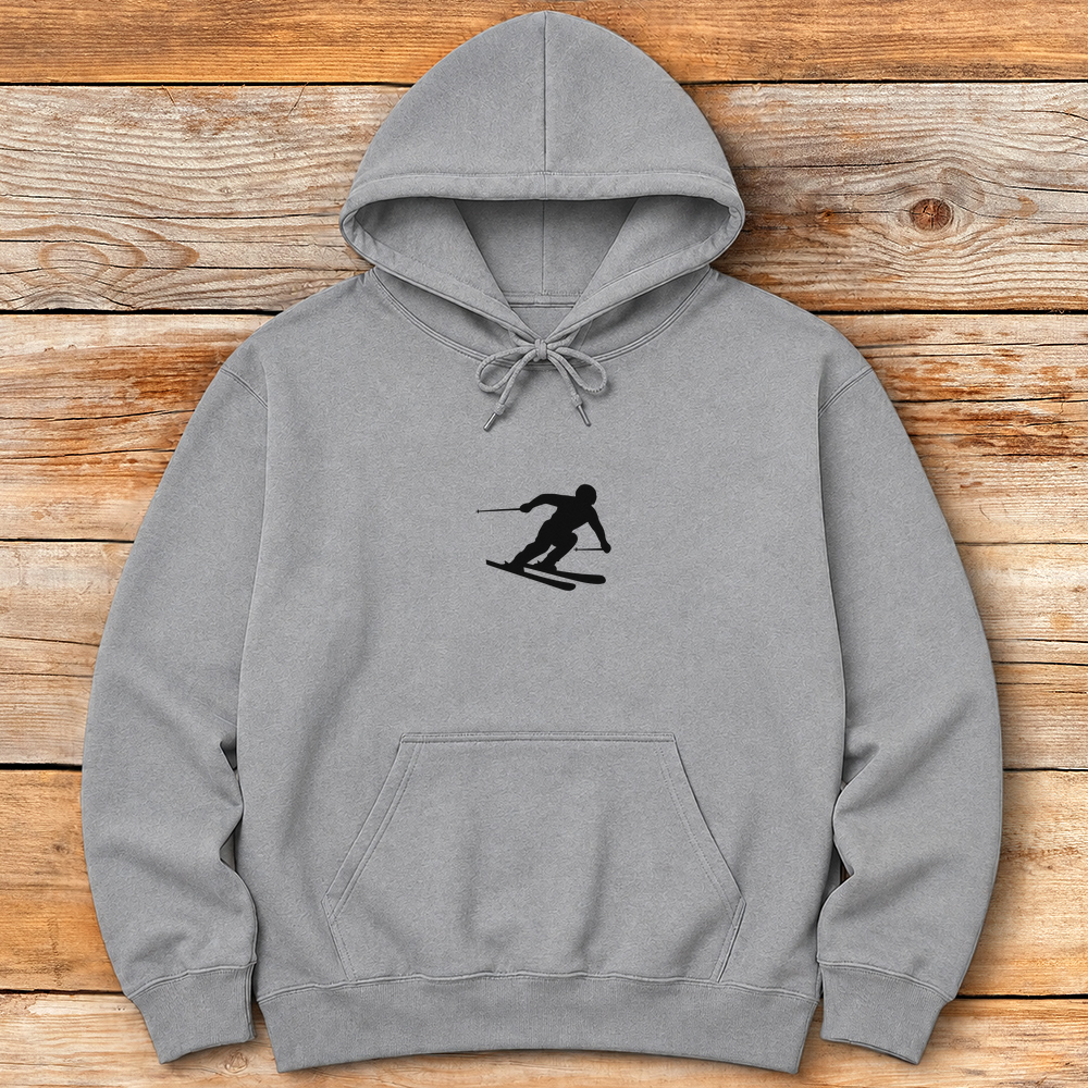 Minimal Skier Silhouette