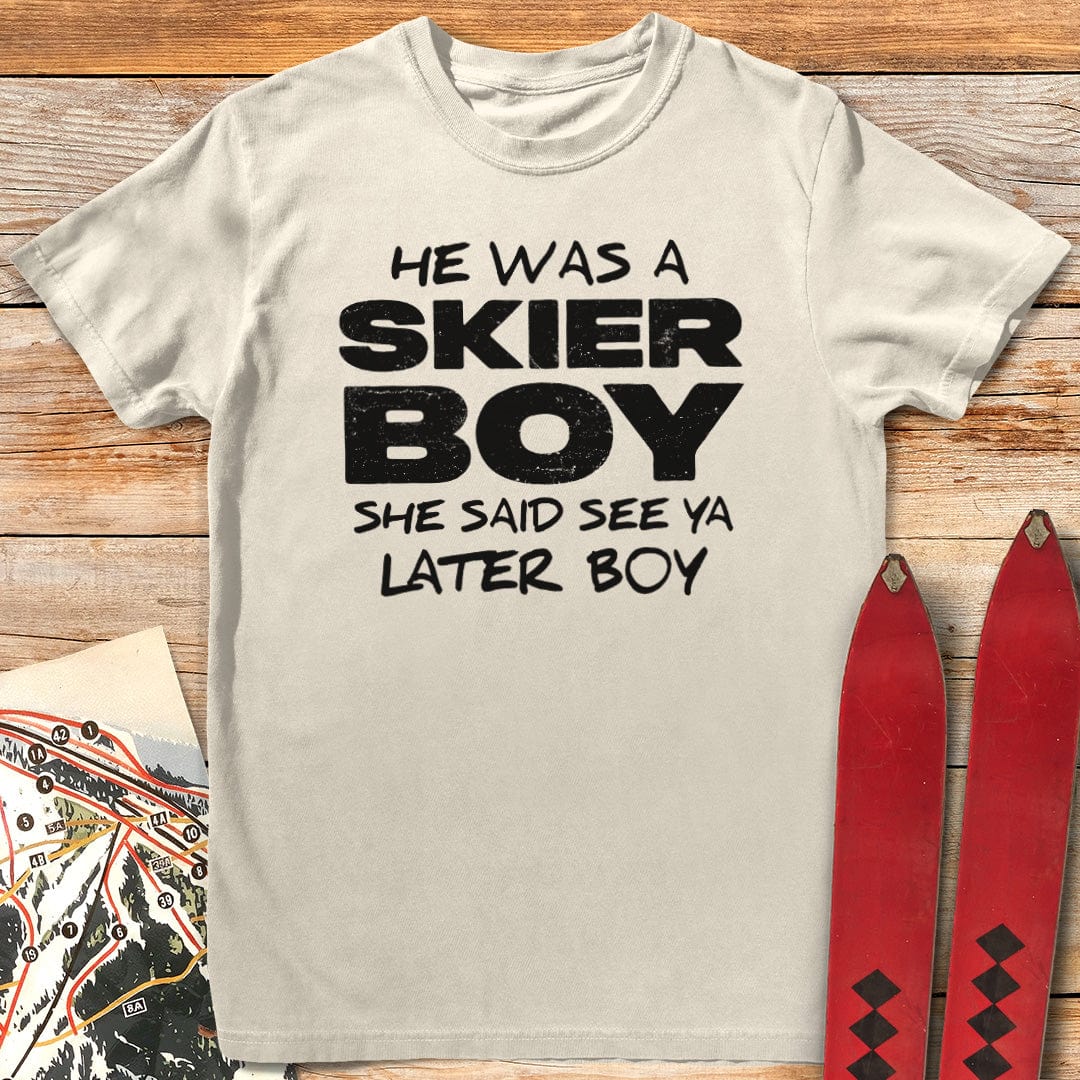 Skier Boy T-Shirt