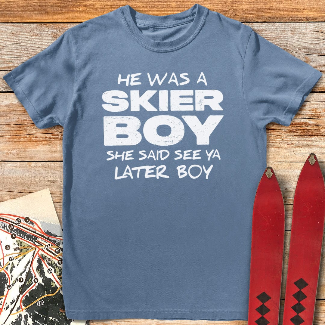 Skier Boy T-Shirt