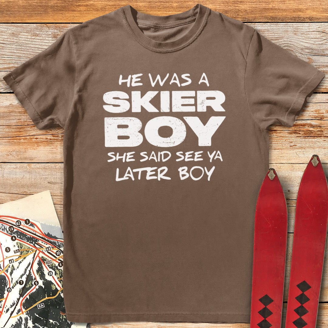 Skier Boy T-Shirt