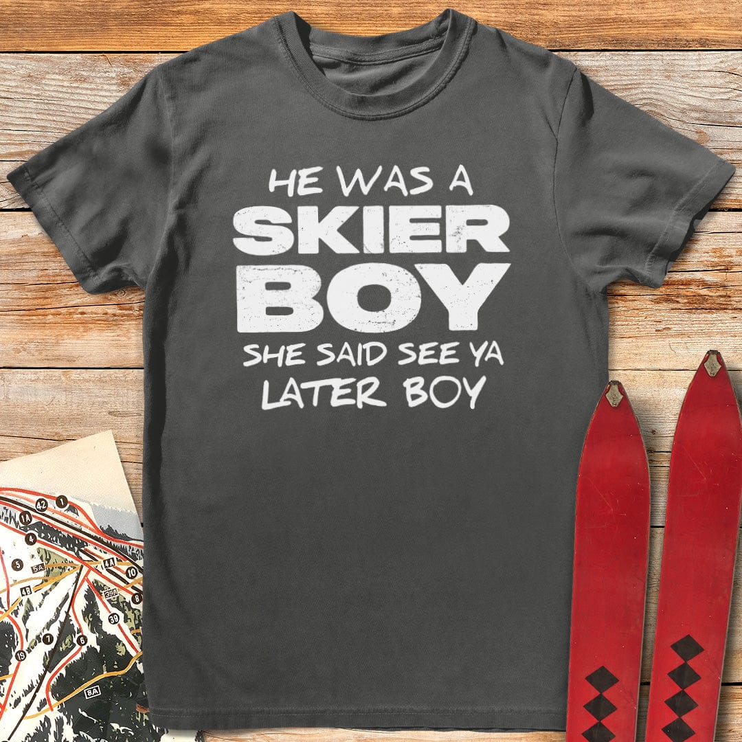 Skier Boy T-Shirt