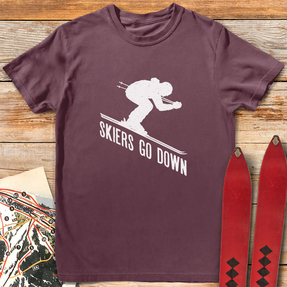 Skiers Go Down