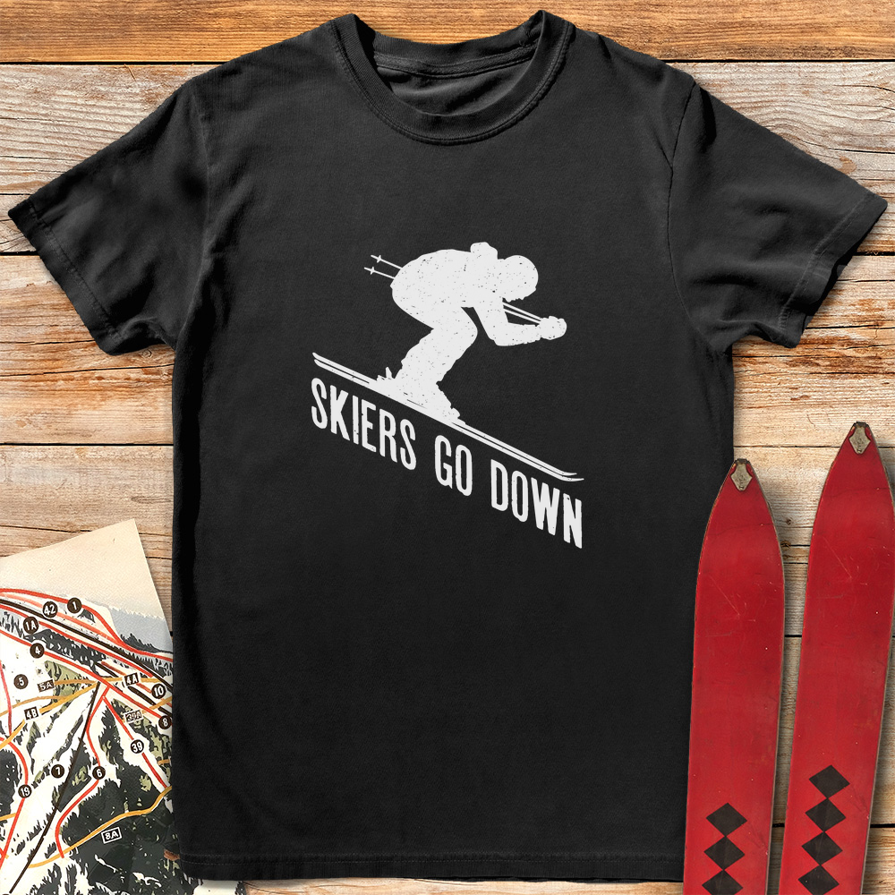 Skiers Go Down