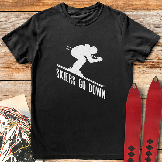 Skiers Go Down