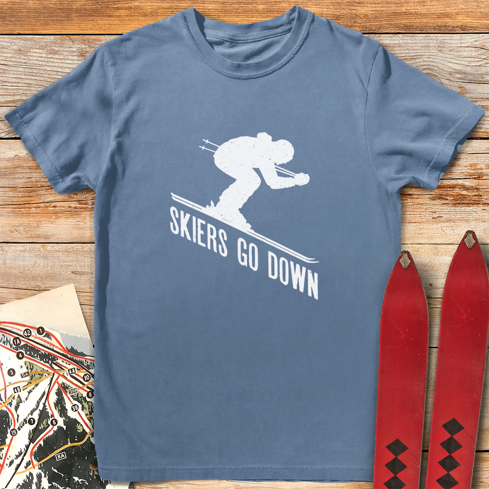 Skiers Go Down