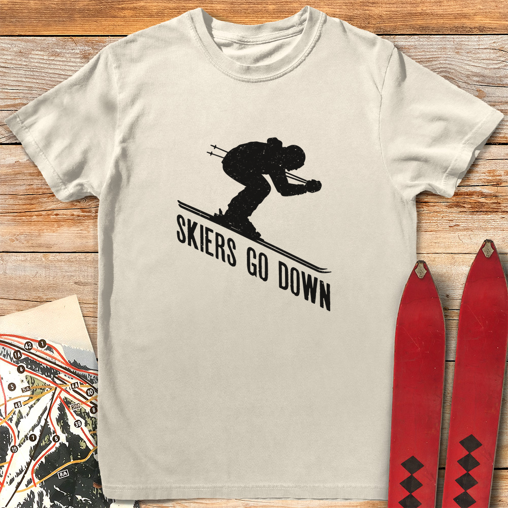 Skiers Go Down