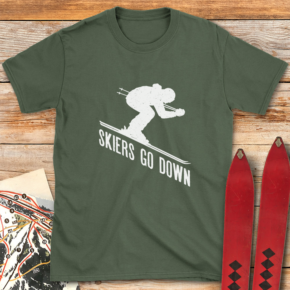 Skiers Go Down