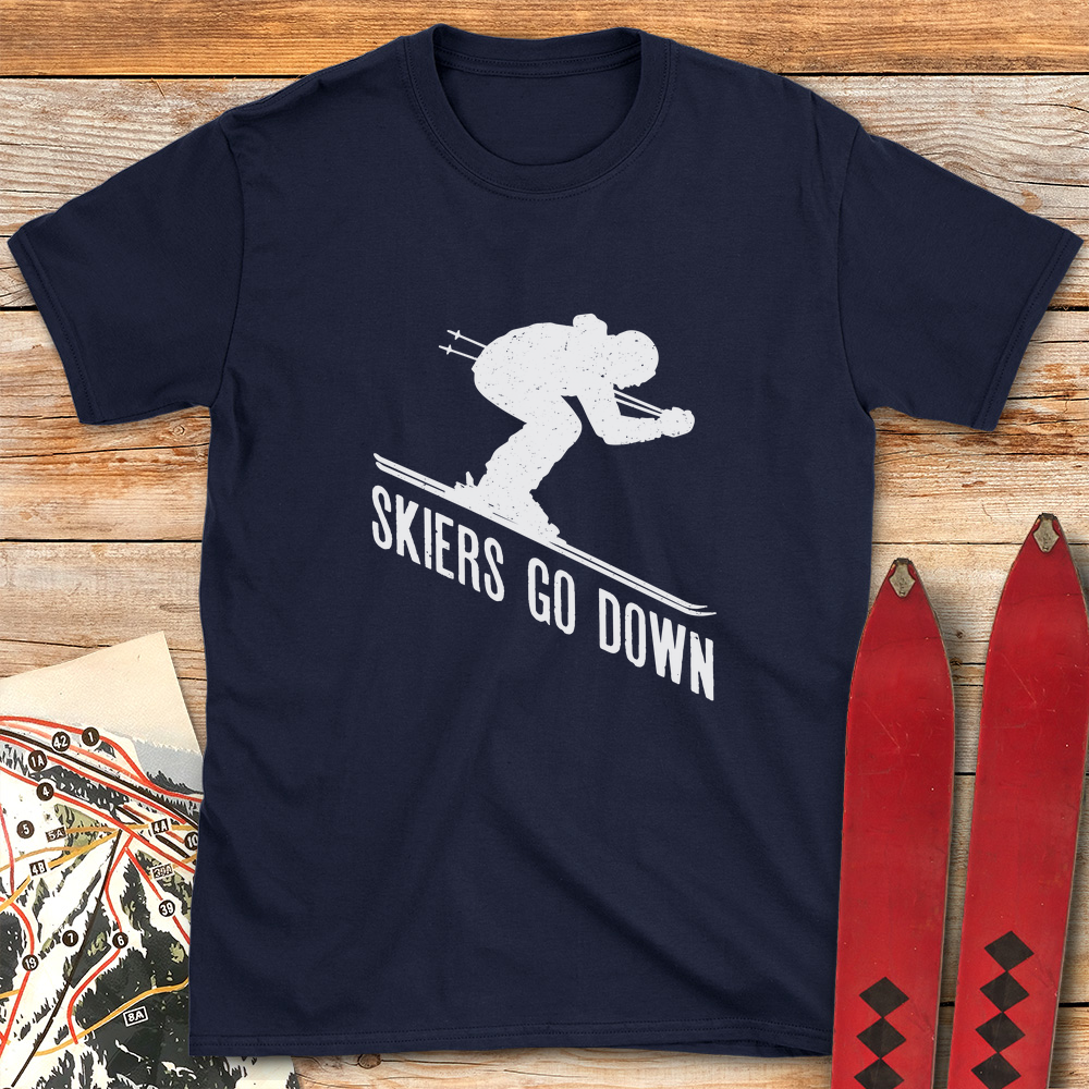 Skiers Go Down