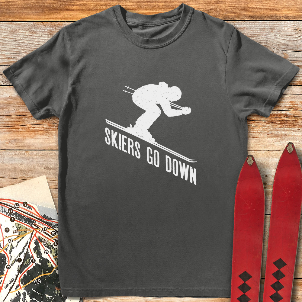 Skiers Go Down