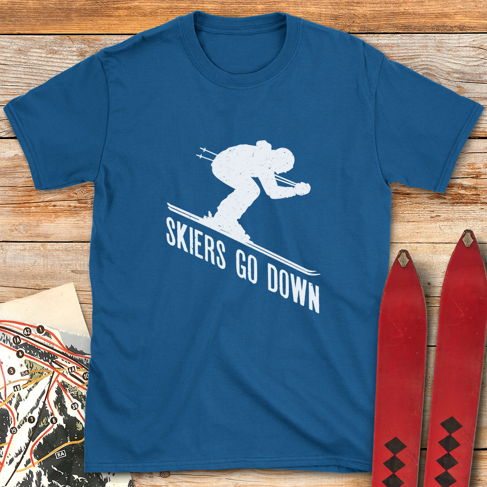 Skiers Go Down