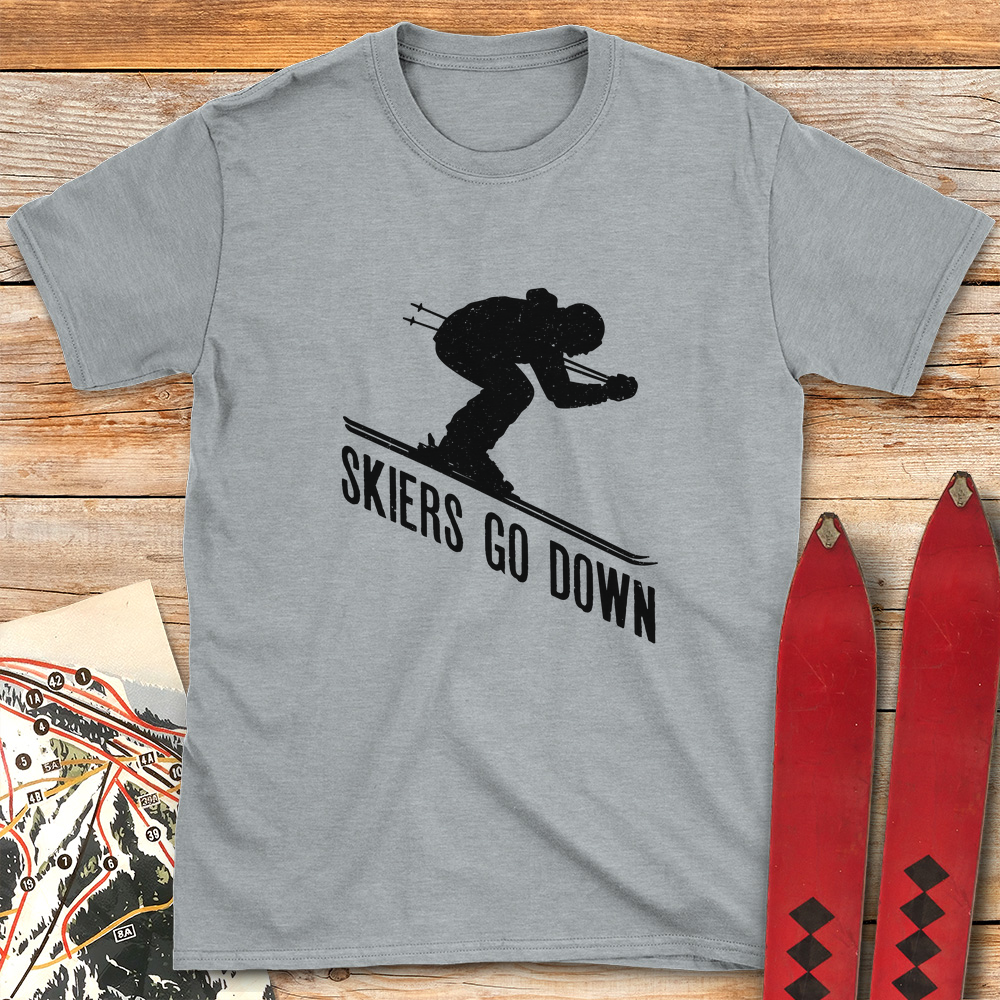 Skiers Go Down
