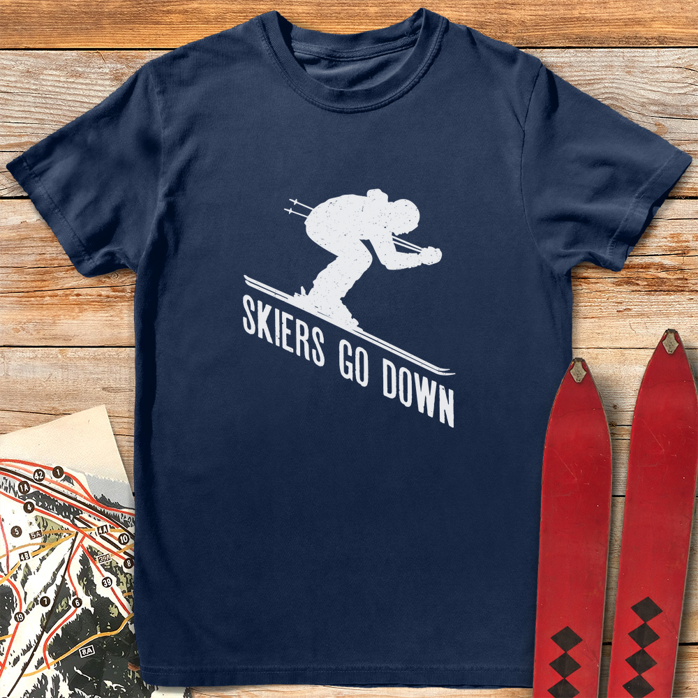 Skiers Go Down