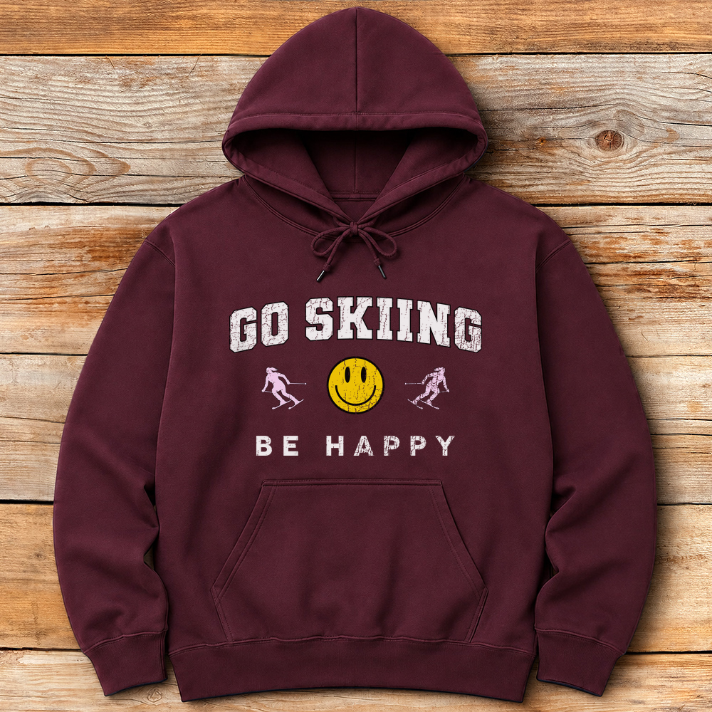Go Skiing Be Happy