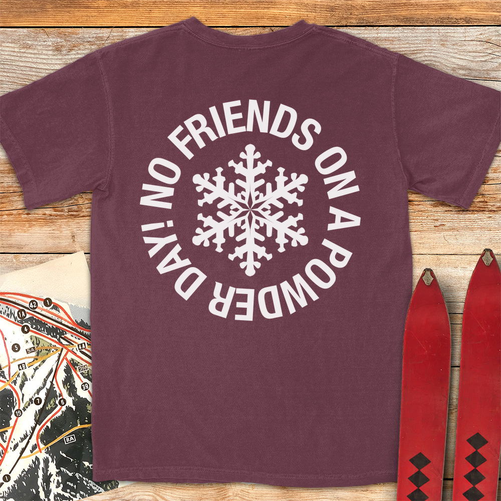 No Friends Powder Circle