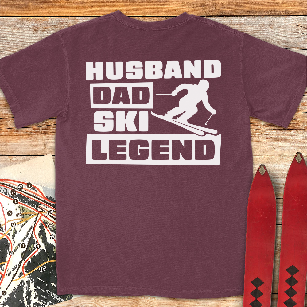 Husband Dad Ski Legend