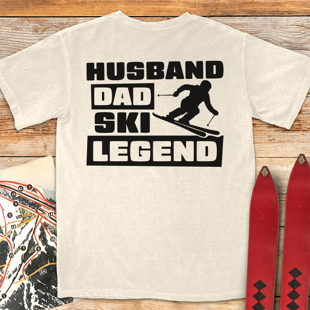 Husband Dad Ski Legend