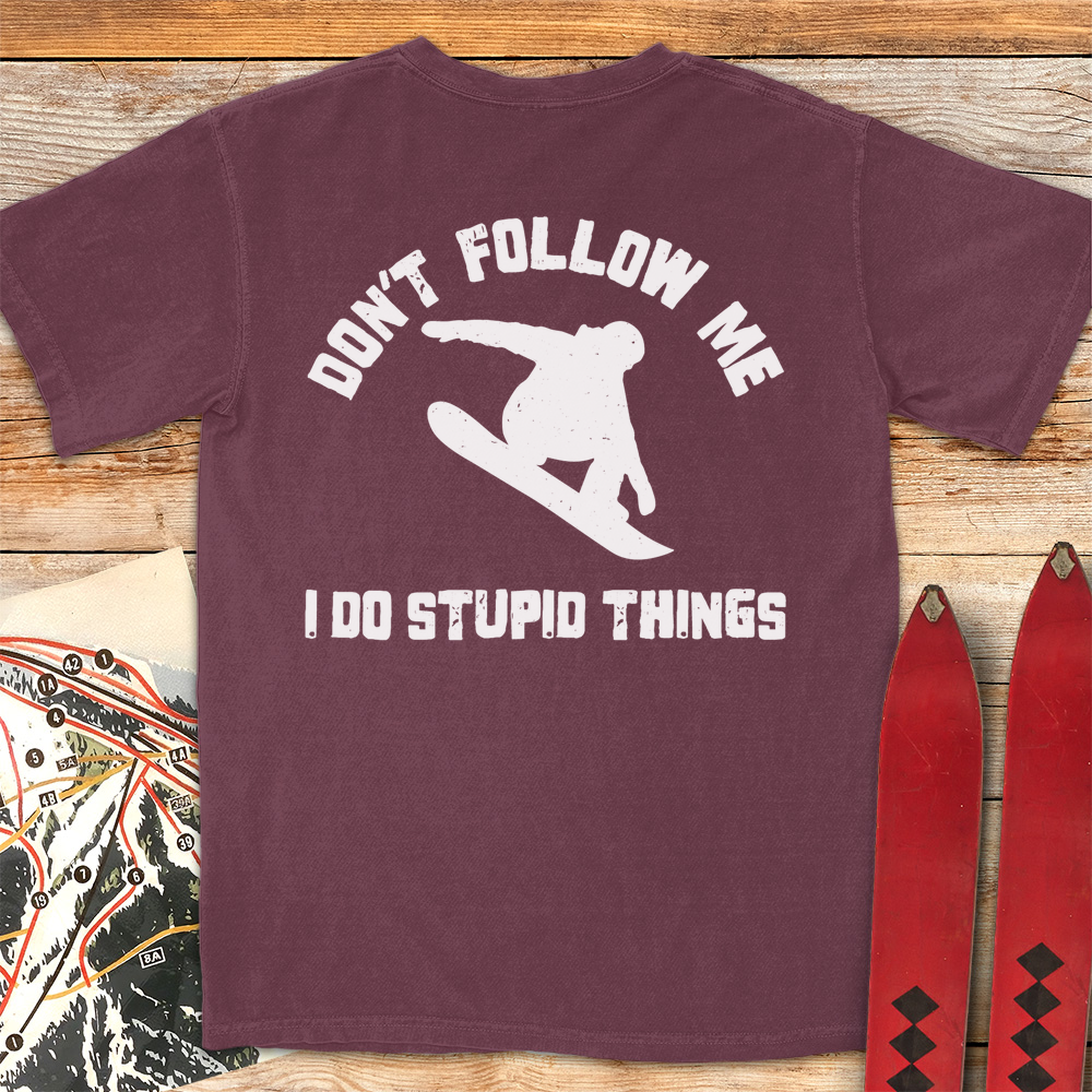 Don't Follow Me Snowboard