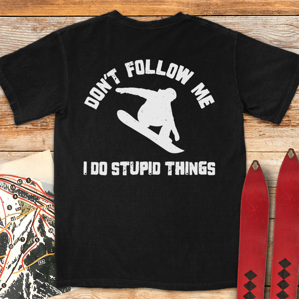 Don't Follow Me Snowboard