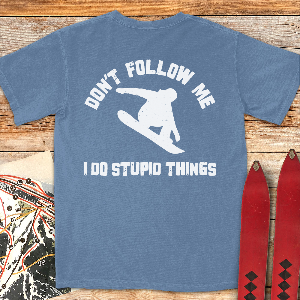 Don't Follow Me Snowboard