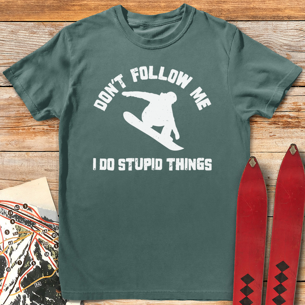 Don't Follow Me Snowboard