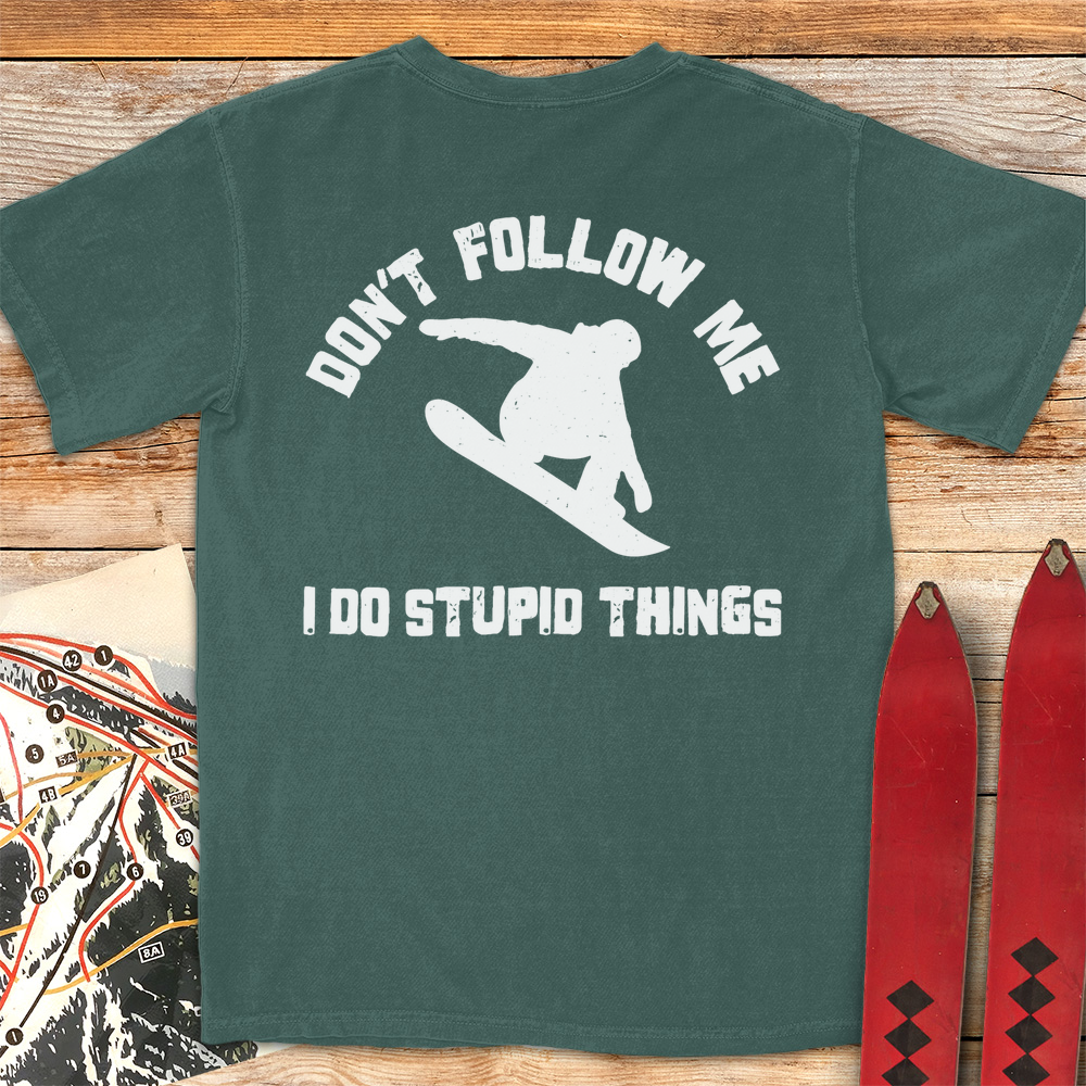 Don't Follow Me Snowboard