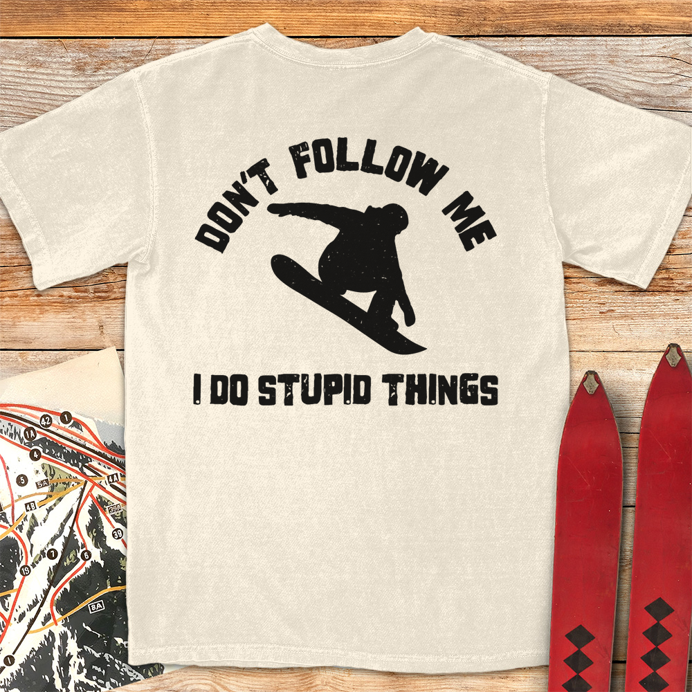 Don't Follow Me Snowboard