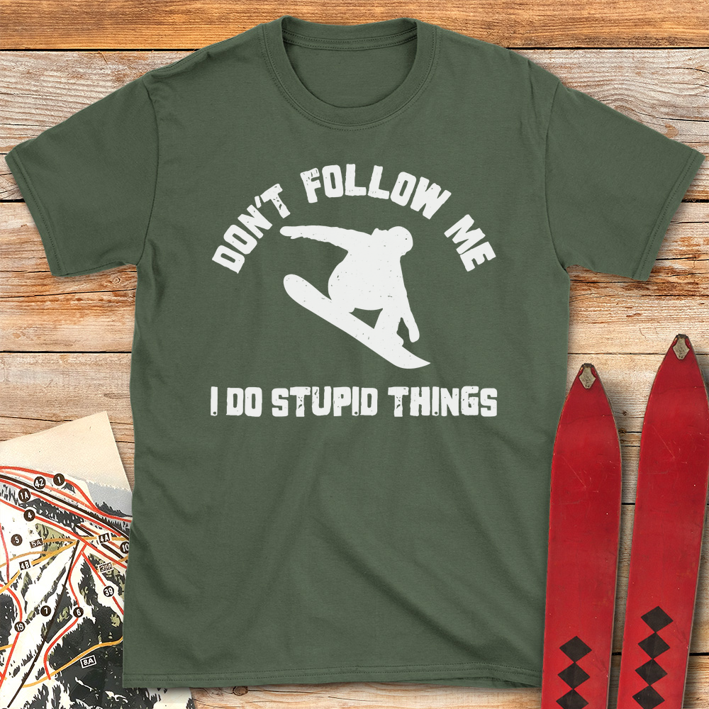 Don't Follow Me Snowboard