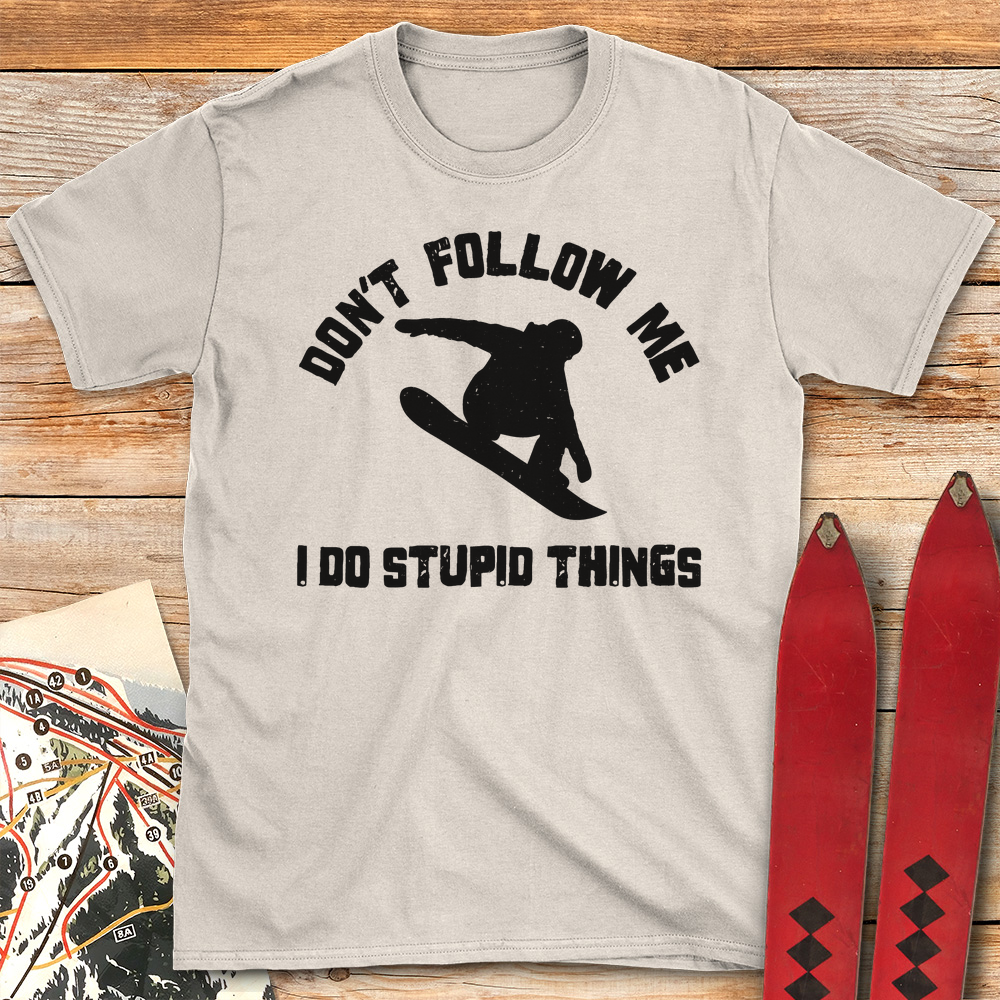 Don't Follow Me Snowboard