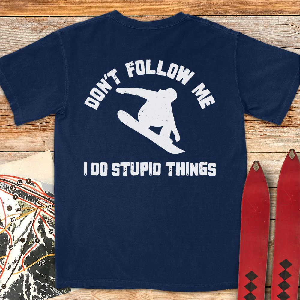 Don't Follow Me Snowboard