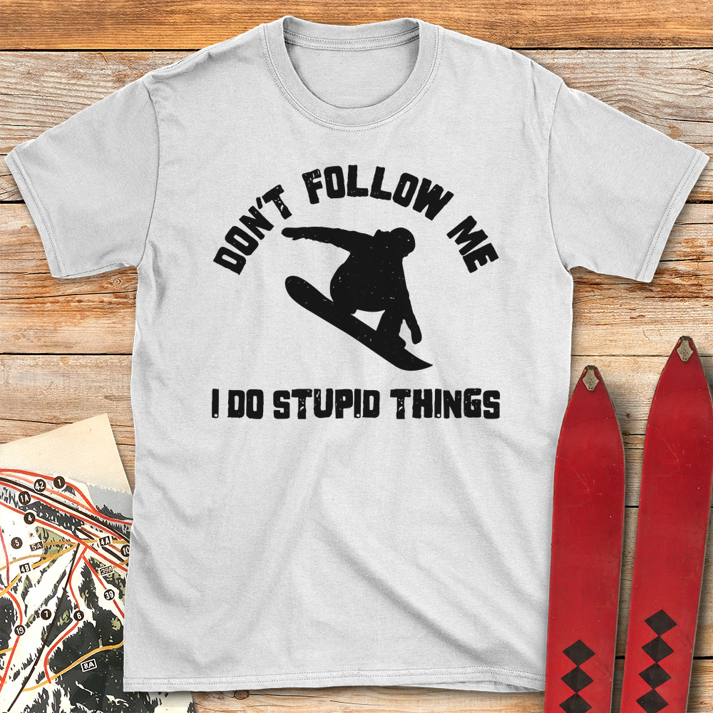 Don't Follow Me Snowboard