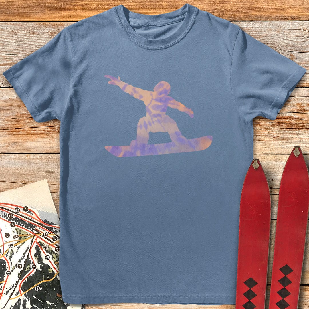 Tie-Dye Snowboarder T-Shirt