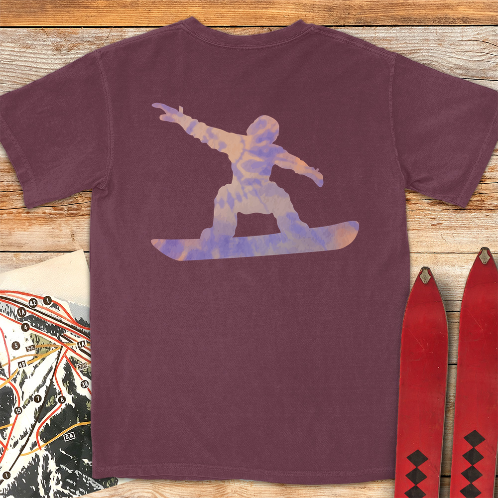 TieDye Snowboarder