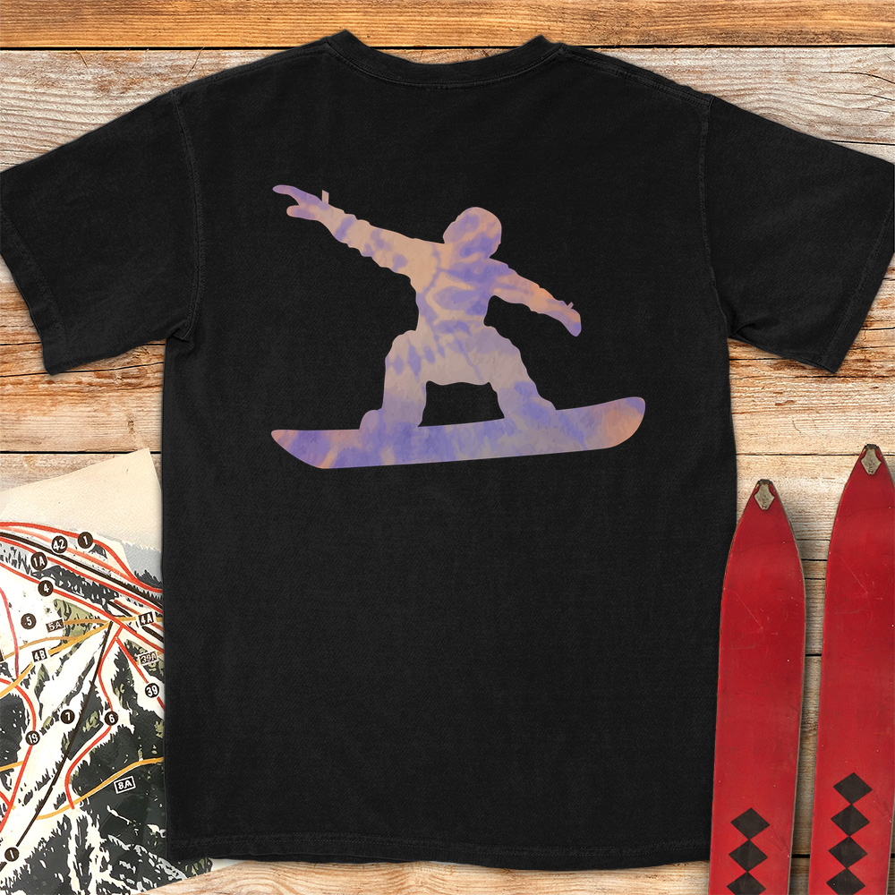 TieDye Snowboarder