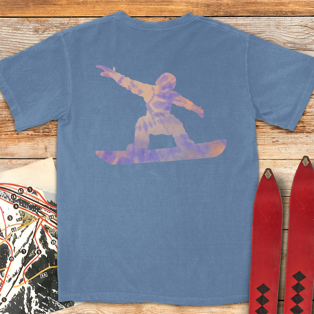 TieDye Snowboarder