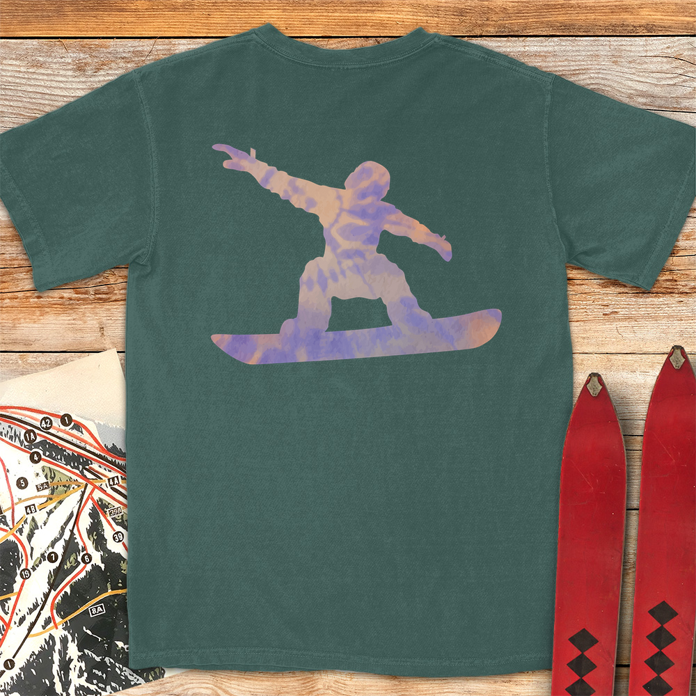 TieDye Snowboarder