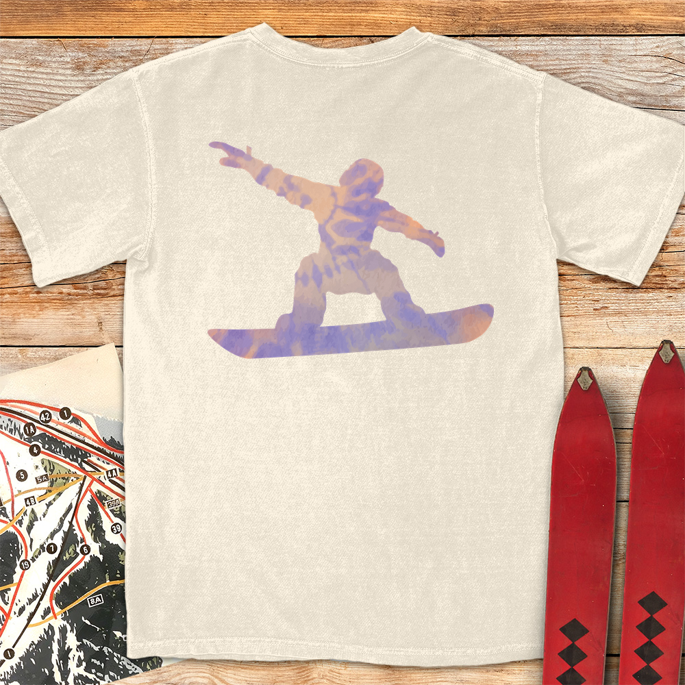 TieDye Snowboarder